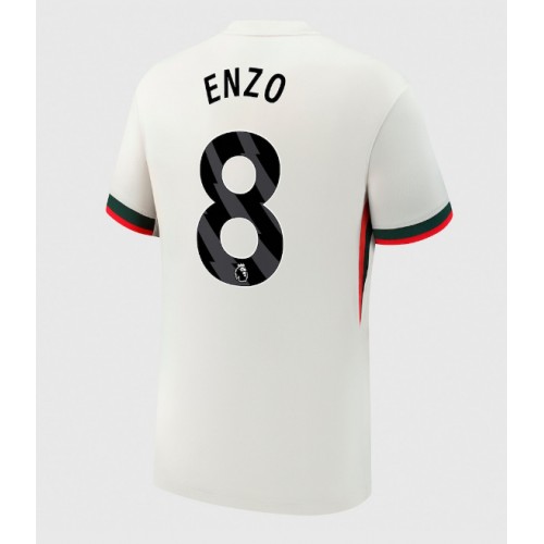 Chelsea Enzo Fernandez #8 Segunda Equipación 2025-26 Manga Corta